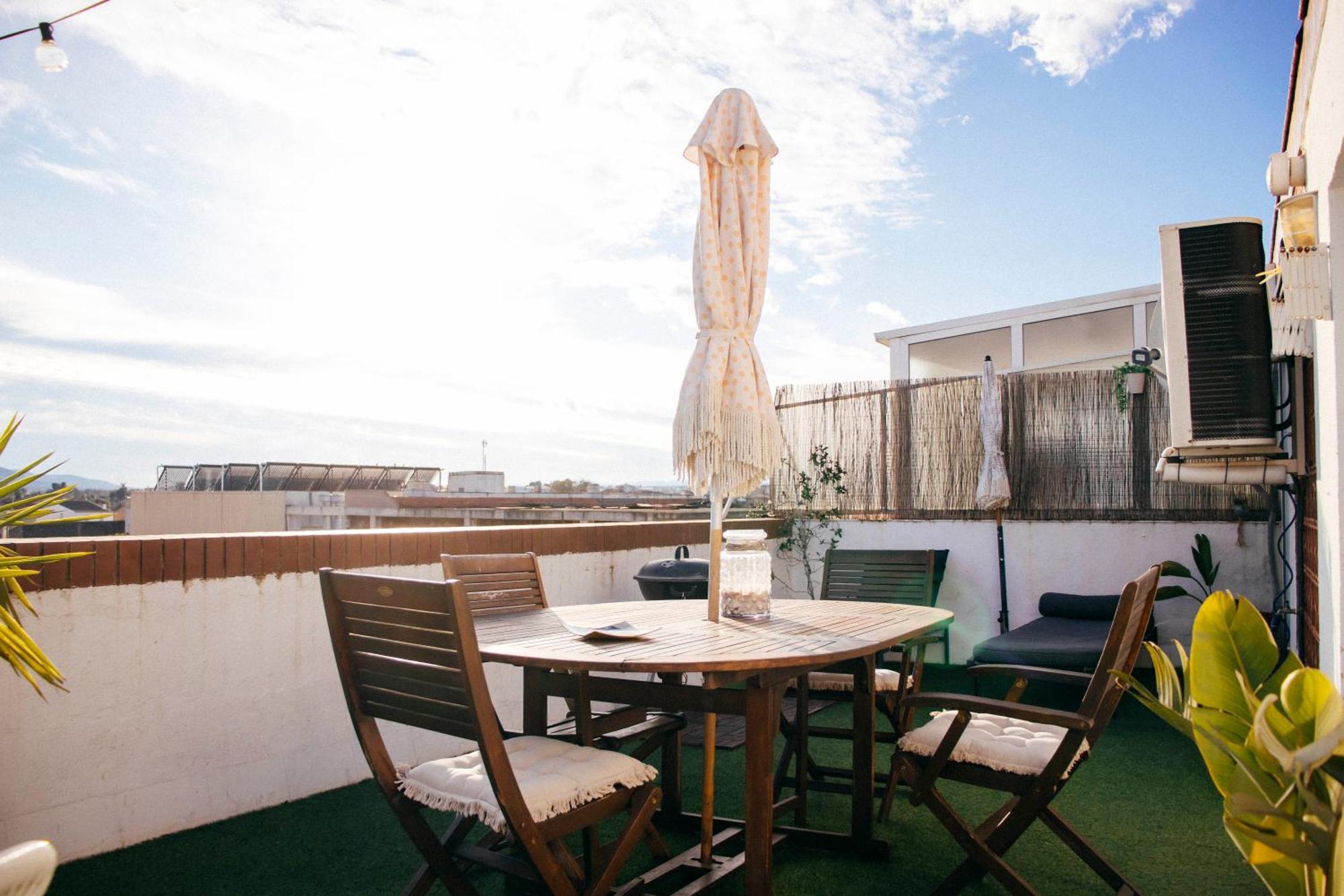 Apartamento Atico-Spa Santa Barbara Ngoại thất bức ảnh